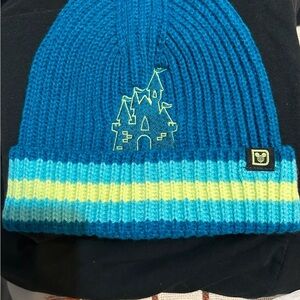 Blue and Yellow Kids Beanie